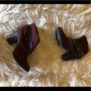 Amazing wine colored boots